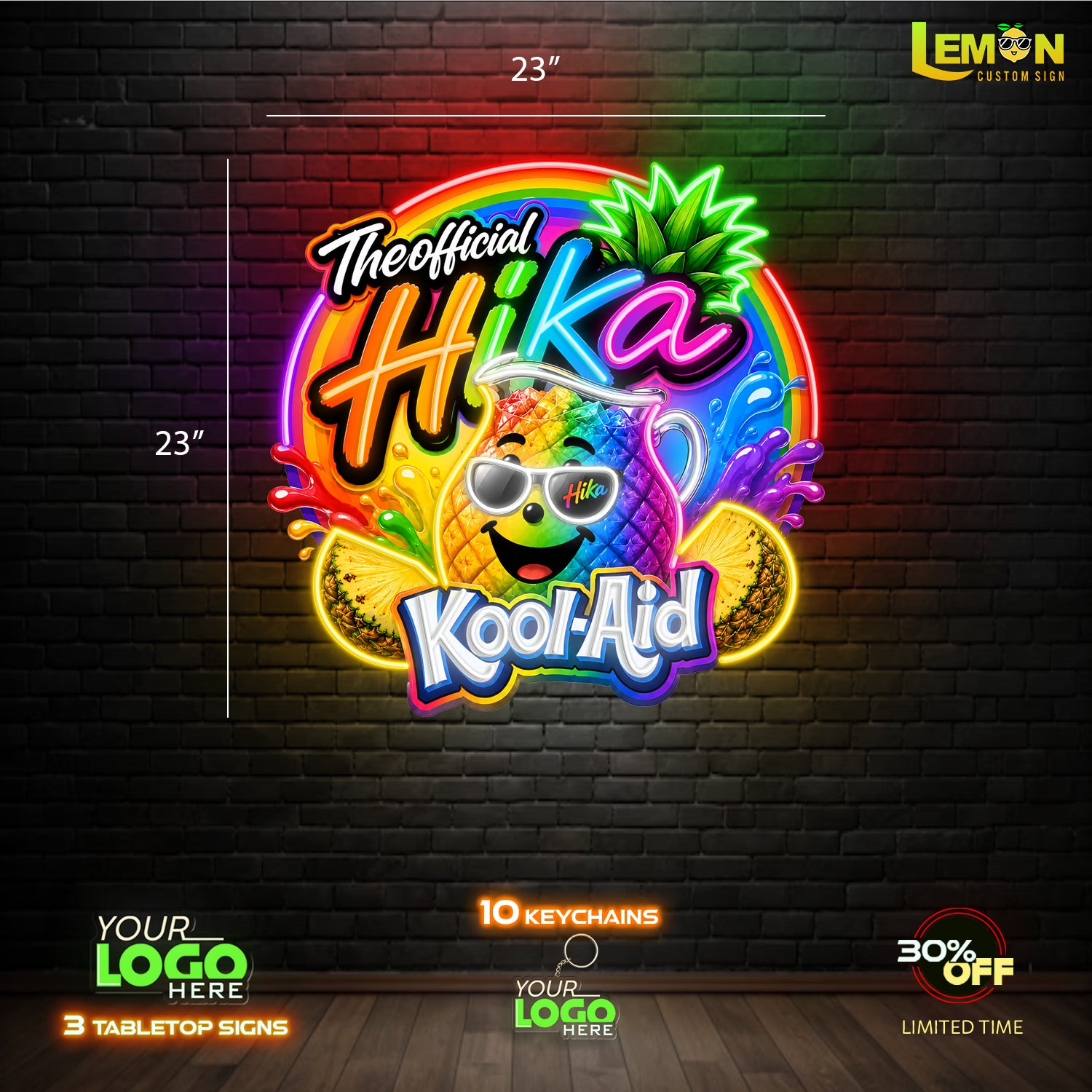 The Official Kika Kool Aid | LED NEON SIGN