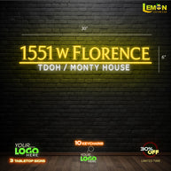 1551 W Florence | LED NEON SIGN