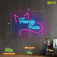 FEENIX FURS | LED NEON SIGN