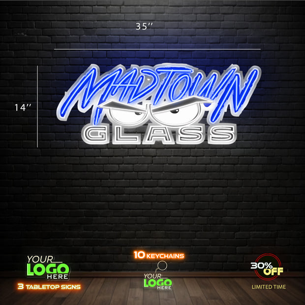 MADTOWN GLASS| LED NEON SIGN