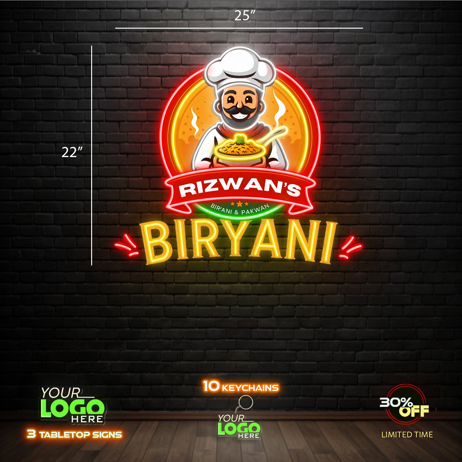 BIRYANI | LED NEON SIGN