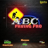 ABC PAVING PRO| LED NEON SIGN