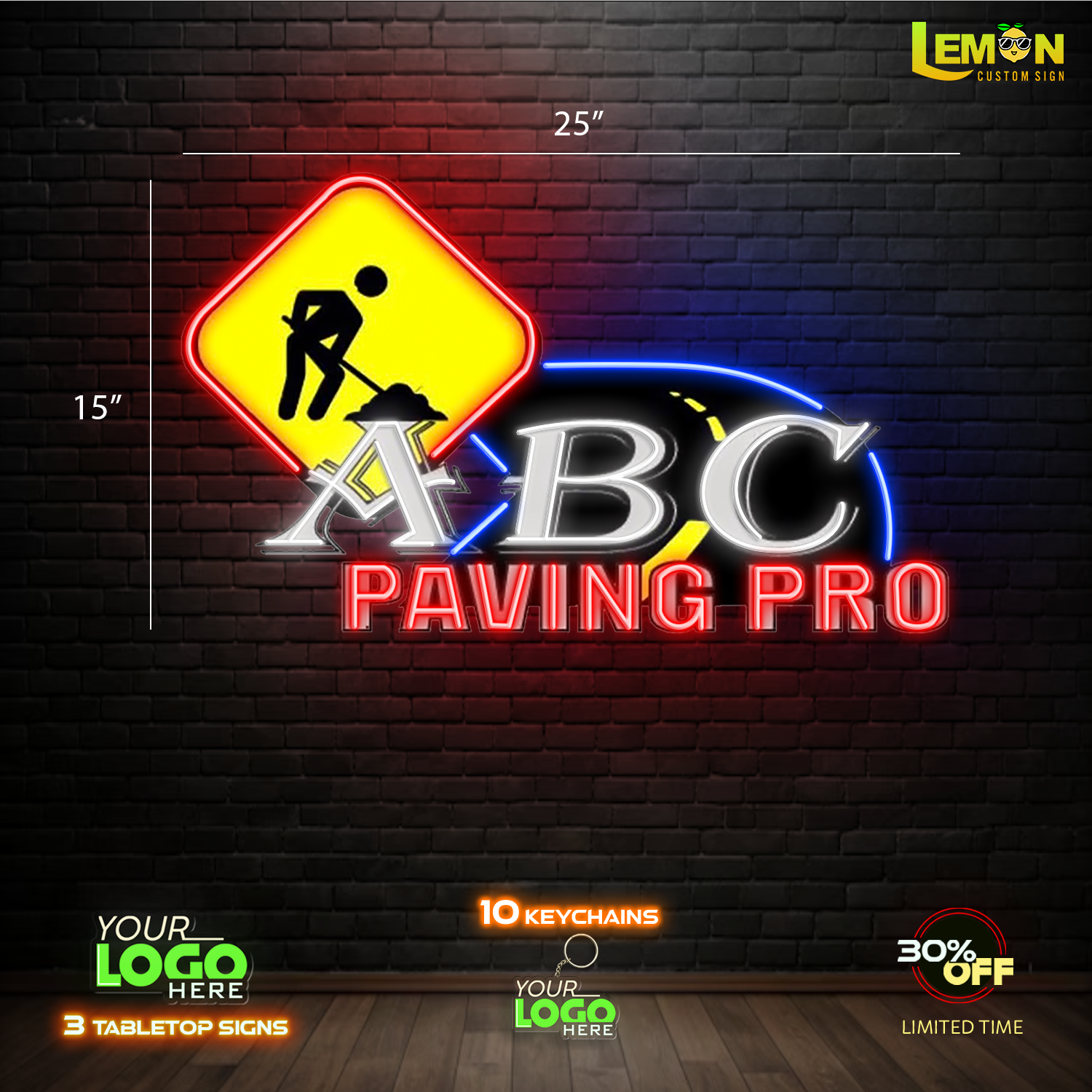 ABC PAVING PRO| LED NEON SIGN