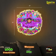LA MICHACANA CHANDLER | LED NEON SIGN ( 25-inch SIGN)