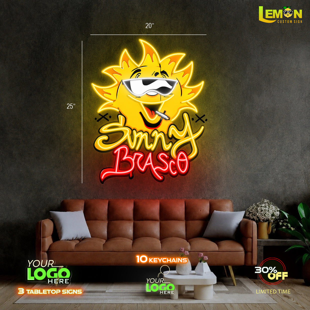 SUNNY BRASCO| LED NEON SIGN