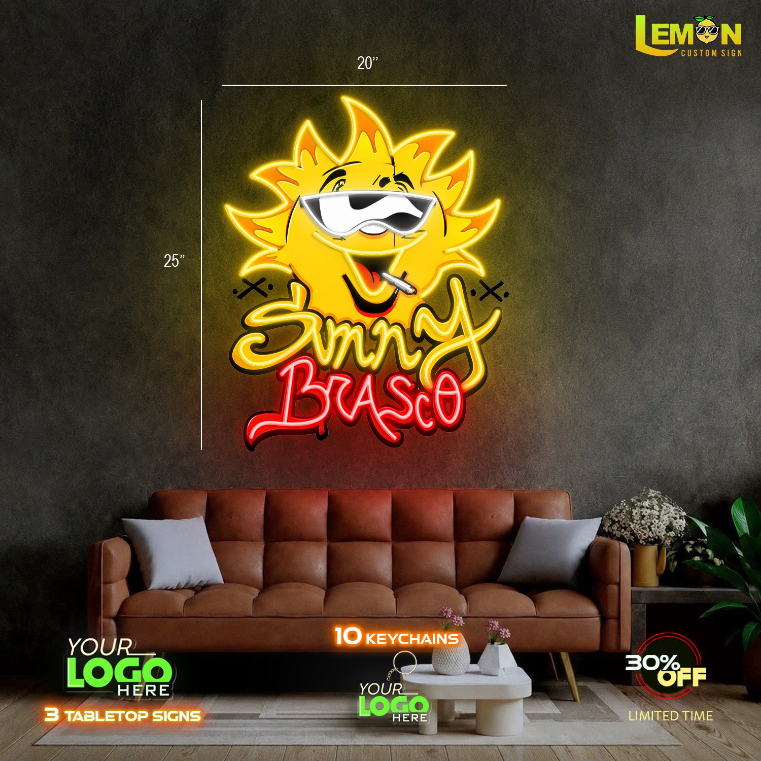SUNNY BRASCO| LED NEON SIGN