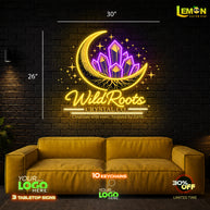 WILD ROOTS | LED NEON SIGN (WATERPROOF SIGN)