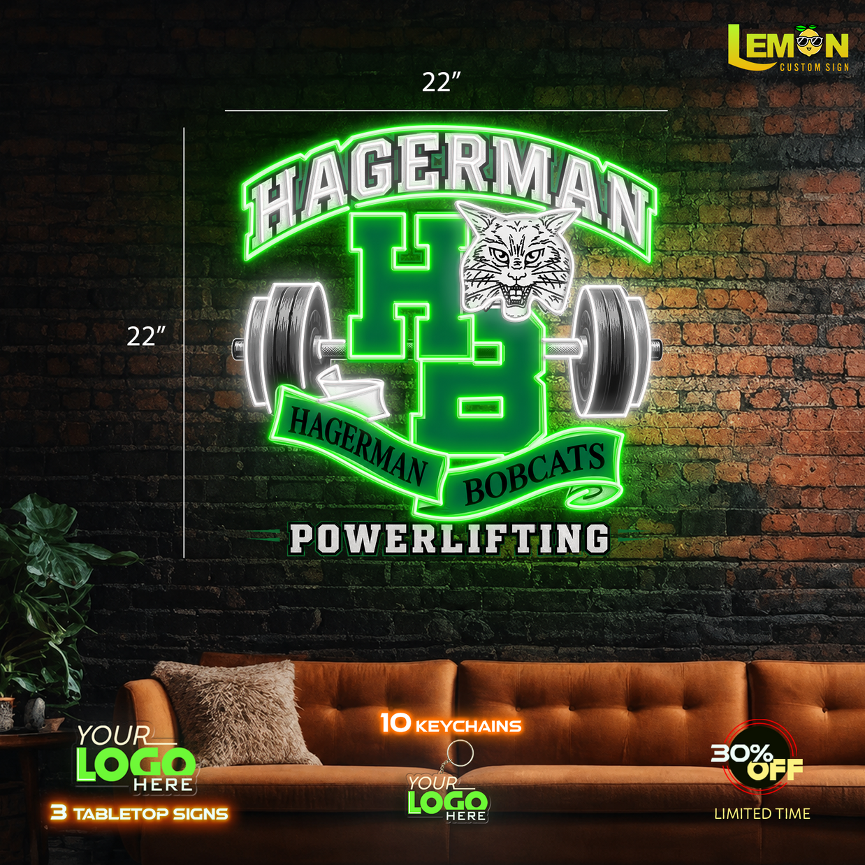 HAGERMAN | LED NEON SIGN
