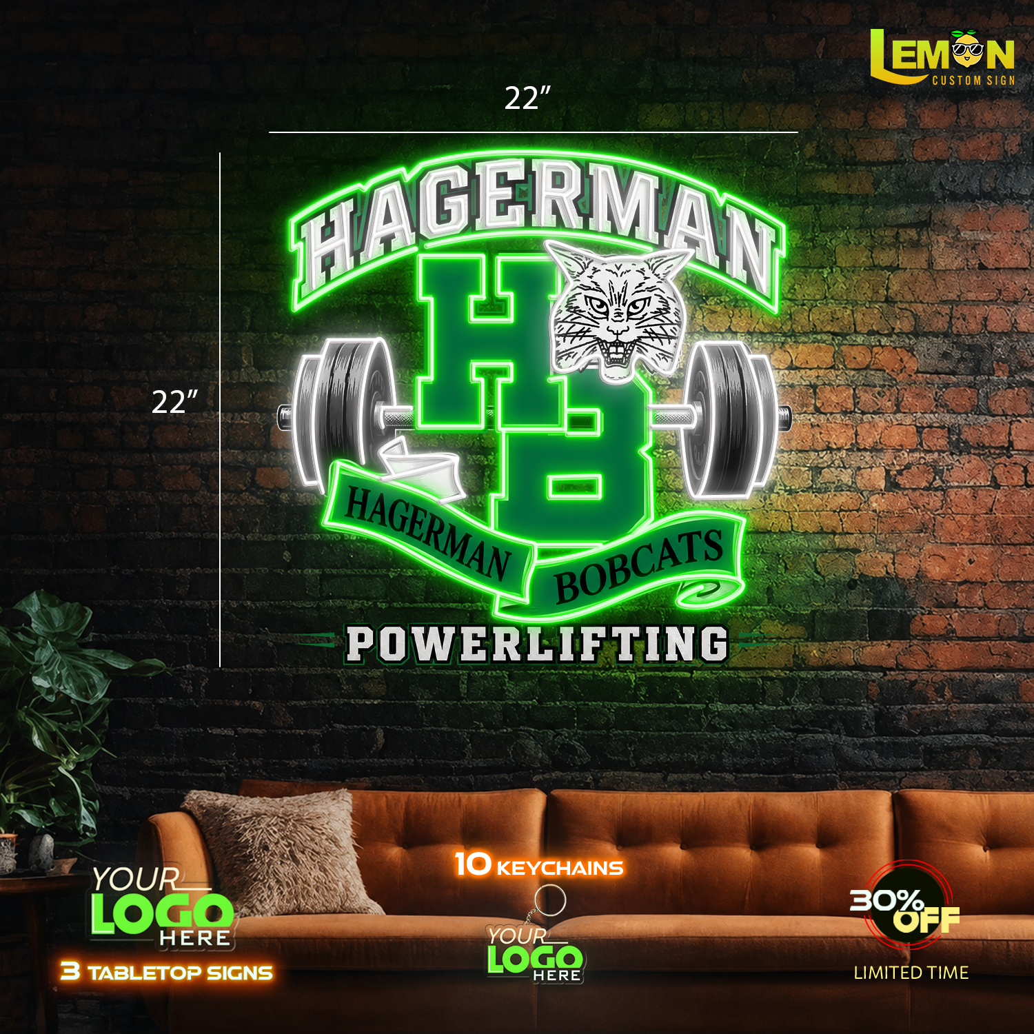 HAGERMAN | LED NEON SIGN
