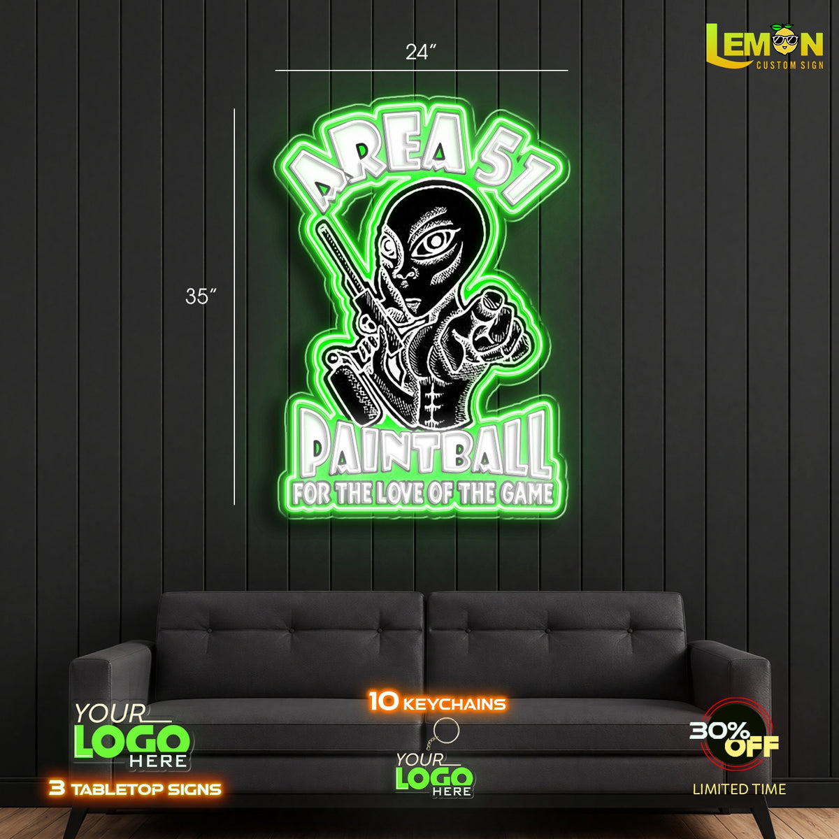 AREA 51 | LED NEON SIGN