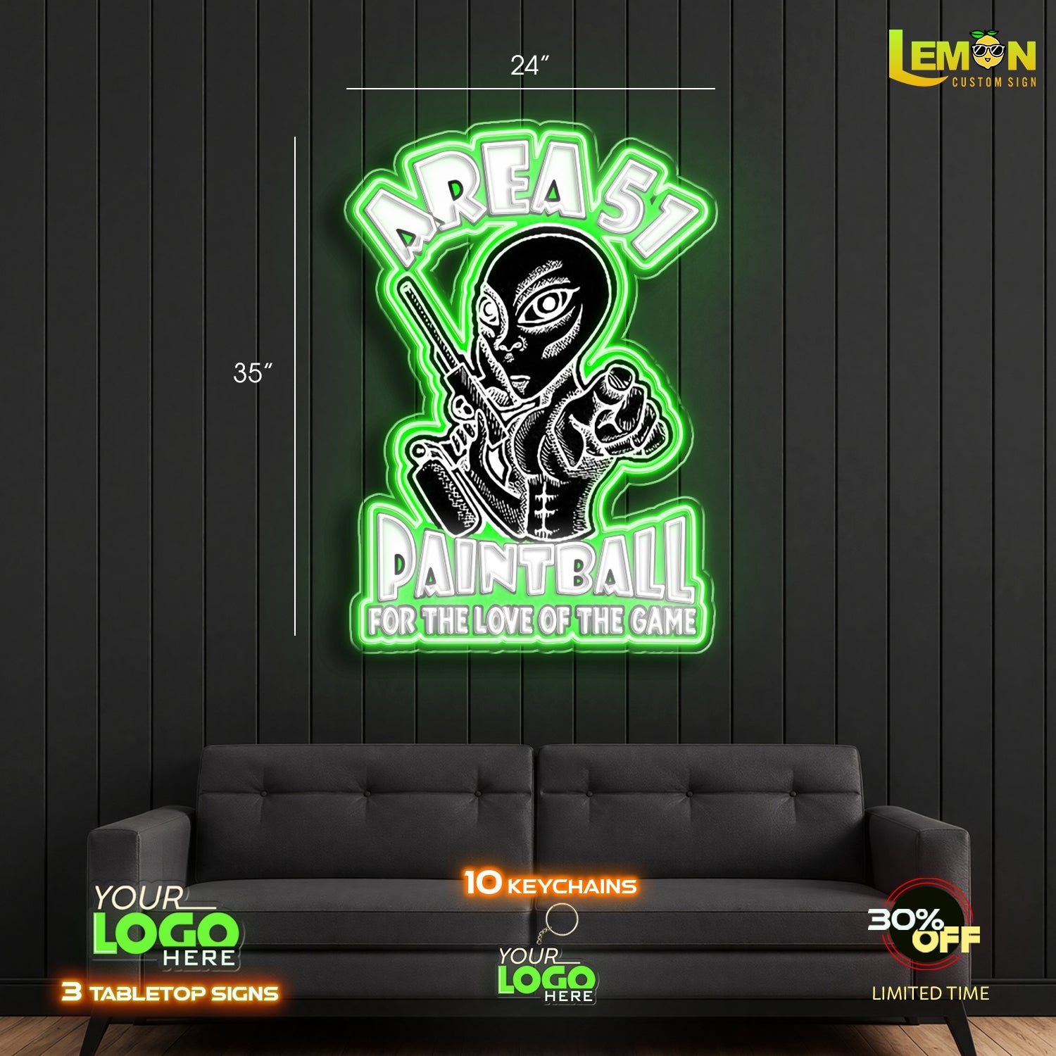 AREA 51 | LED NEON SIGN