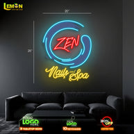 ZEN Nails and Spa | LED NEON SIGN (2 SIGNS)