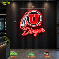 DINGER | Led Neon Sign