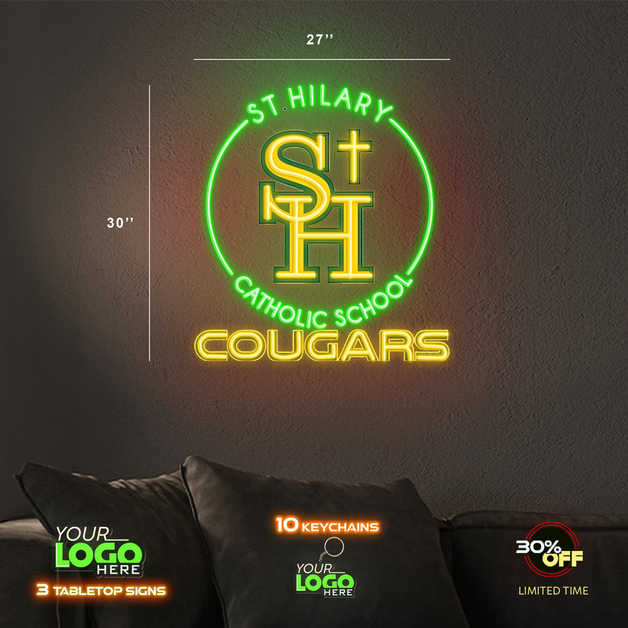 St. Hilary Catholic School  | LED NEON SIGN