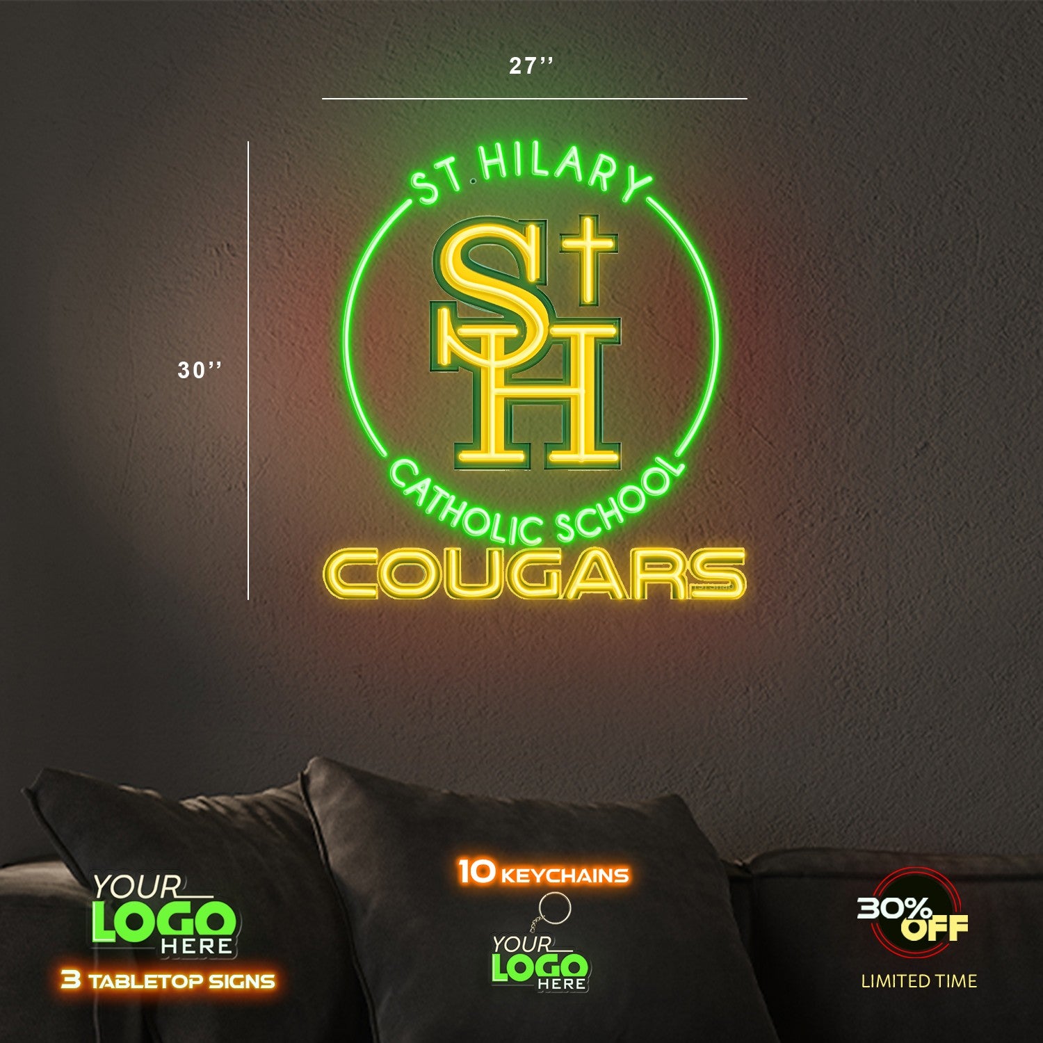 St. Hilary Catholic School  | LED NEON SIGN
