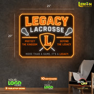 LEGACY LACROSSE | LED NEON SIGN