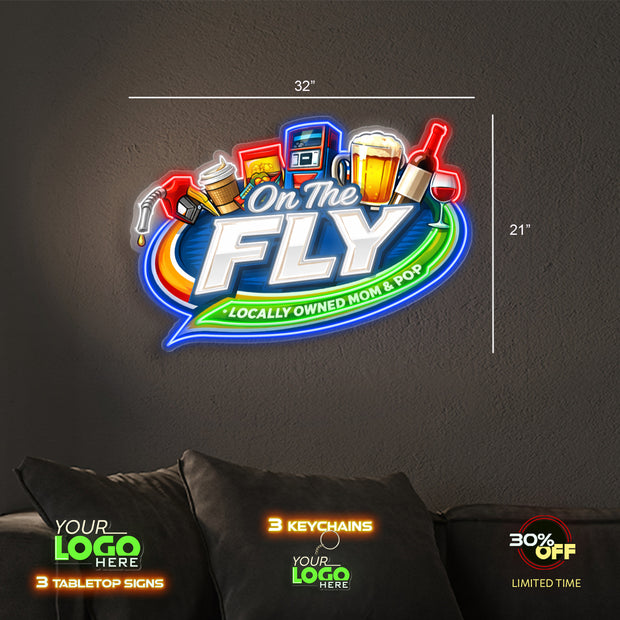 On The FLy | LED NEON SIGN