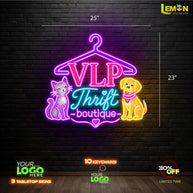 VLP Thrift boutique | LED NEON SIGN