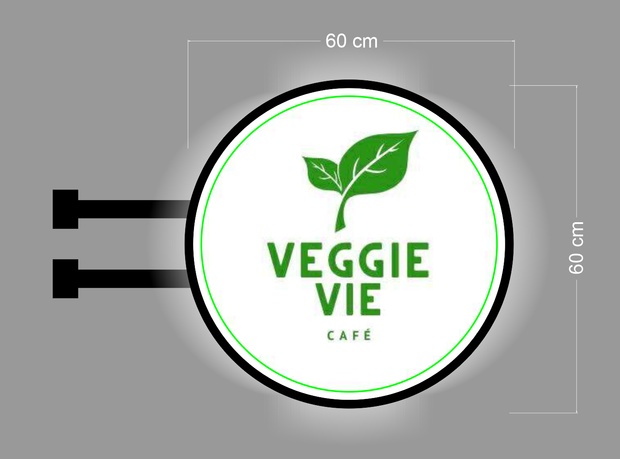 VEGGIE | ILLUMINATED BLADE  SIGN