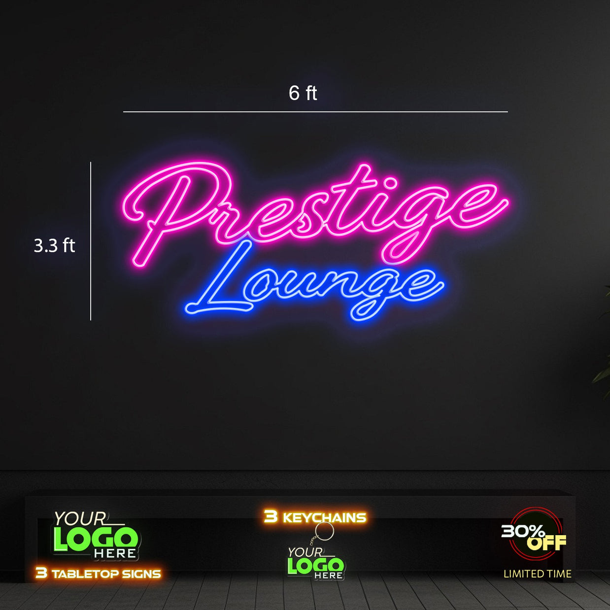 Prestige Lounge | LED NEON SIGN