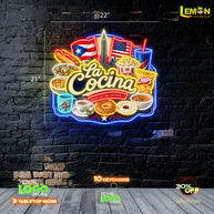 La Cocina | LED NEON SIGN 22 inch