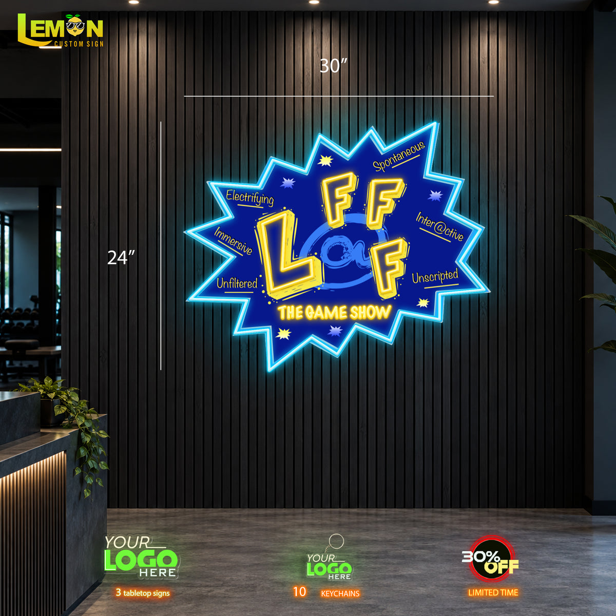 THE GAME SHOW| Led Neon Sign