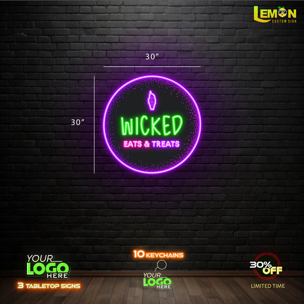 WICKED | LED NEON SIGN (2 SIGNS)