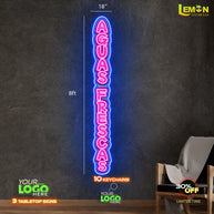 Aguas Frescas | LED NEON SIGN ( OUTDOOR SIGN)