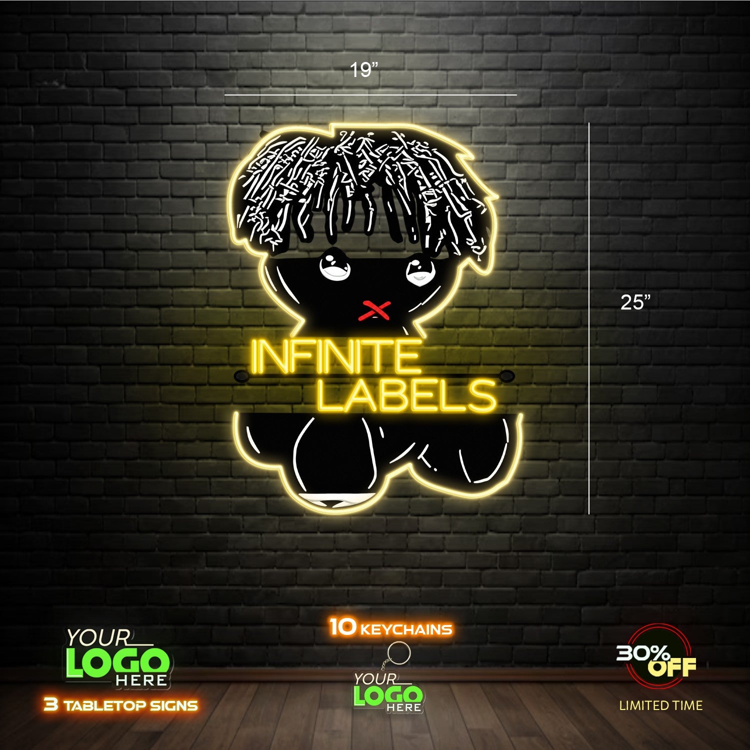 INFINITE LABELS | LED NEON SIGN