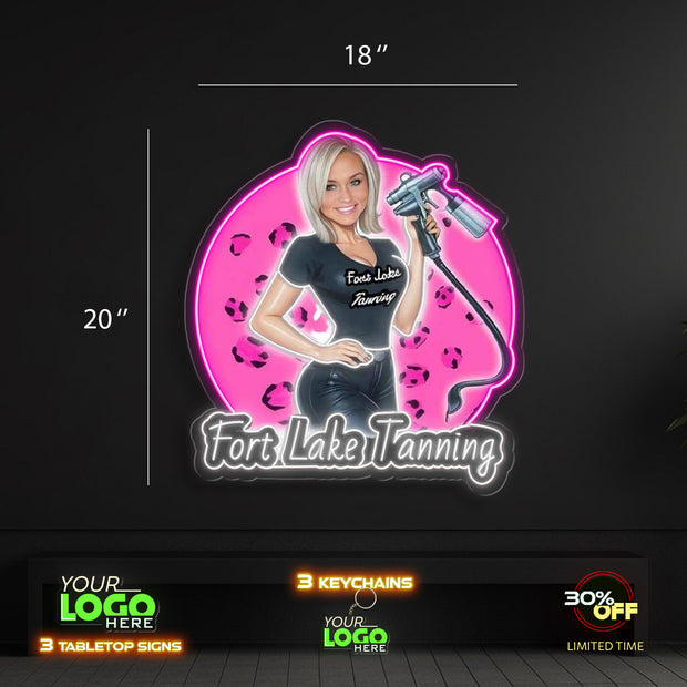 Fort Lake Tanning | LED NEON SIGN