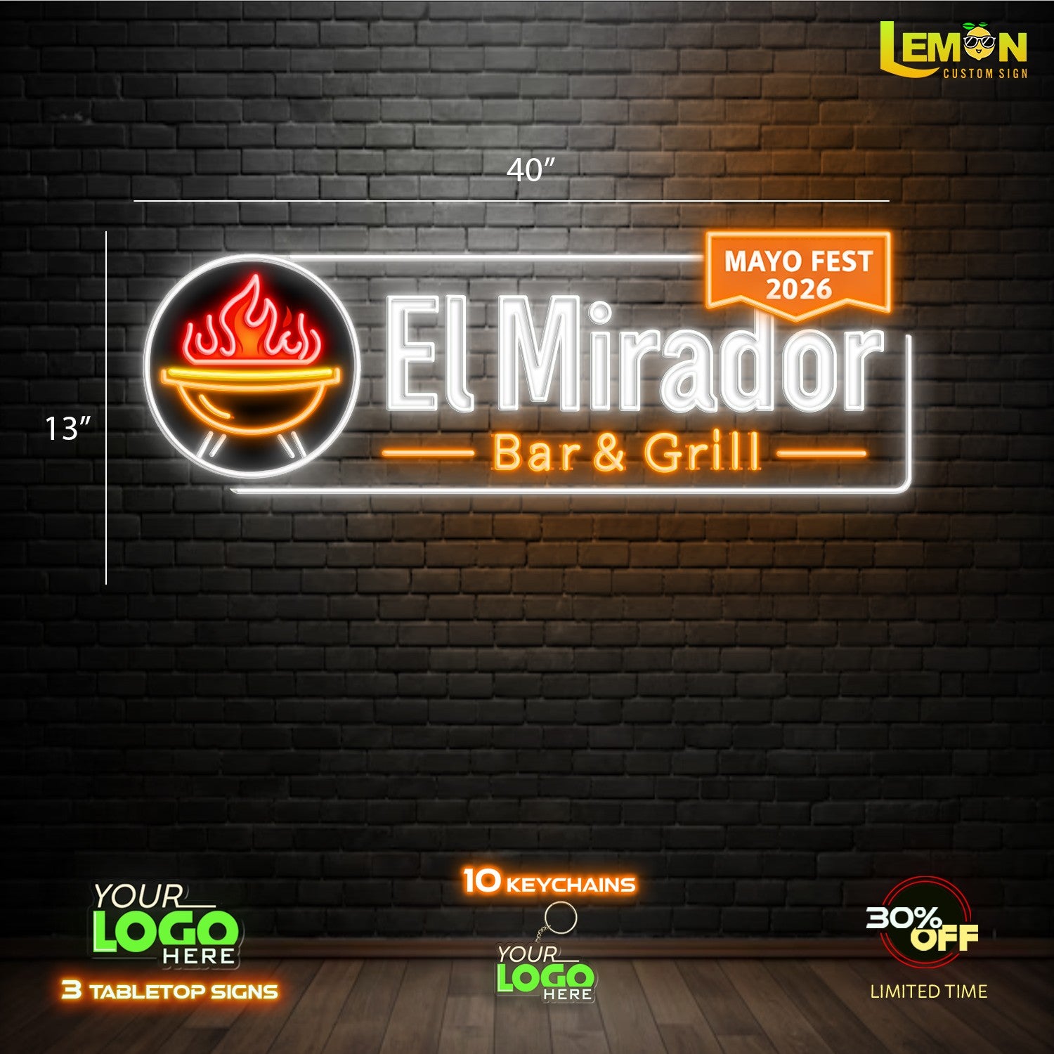 El Mirador Bar & Grill | LED NEON SIGN