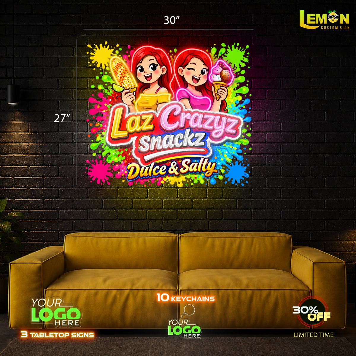 Laz Crazyz | LED NEON SIGN