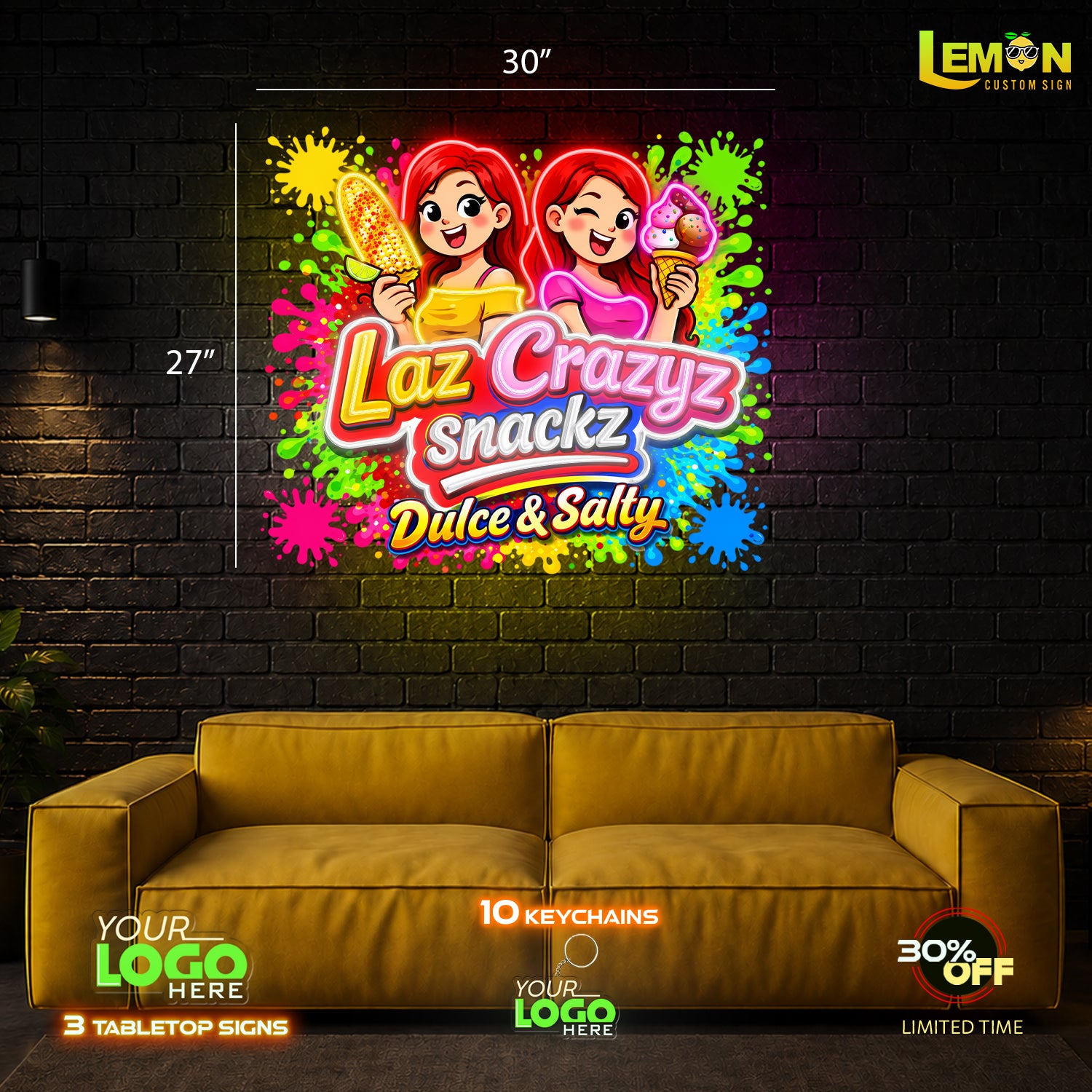 Laz Crazyz | LED NEON SIGN