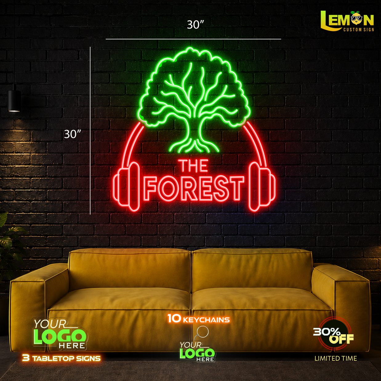 THE FOREST | LED NEON SIGN