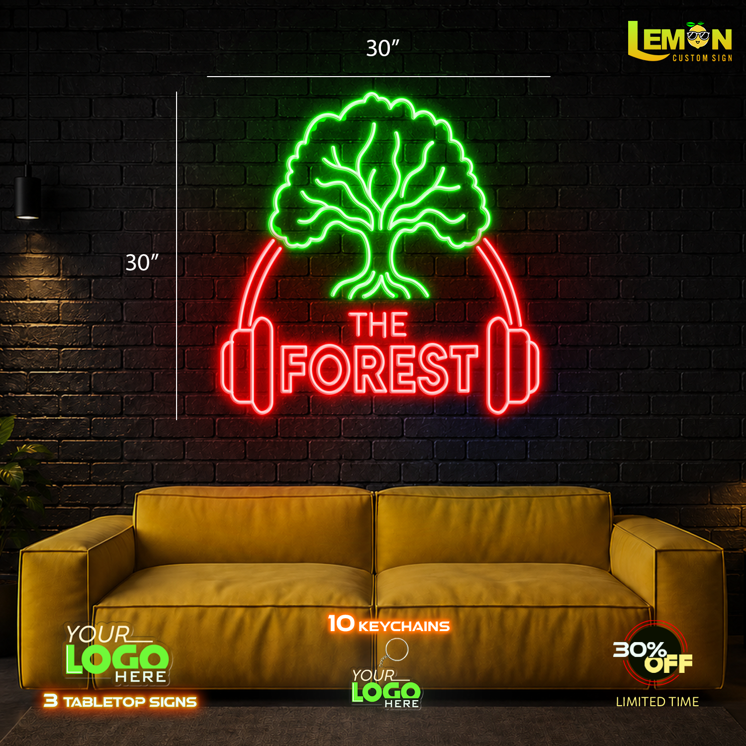 THE FOREST | LED NEON SIGN