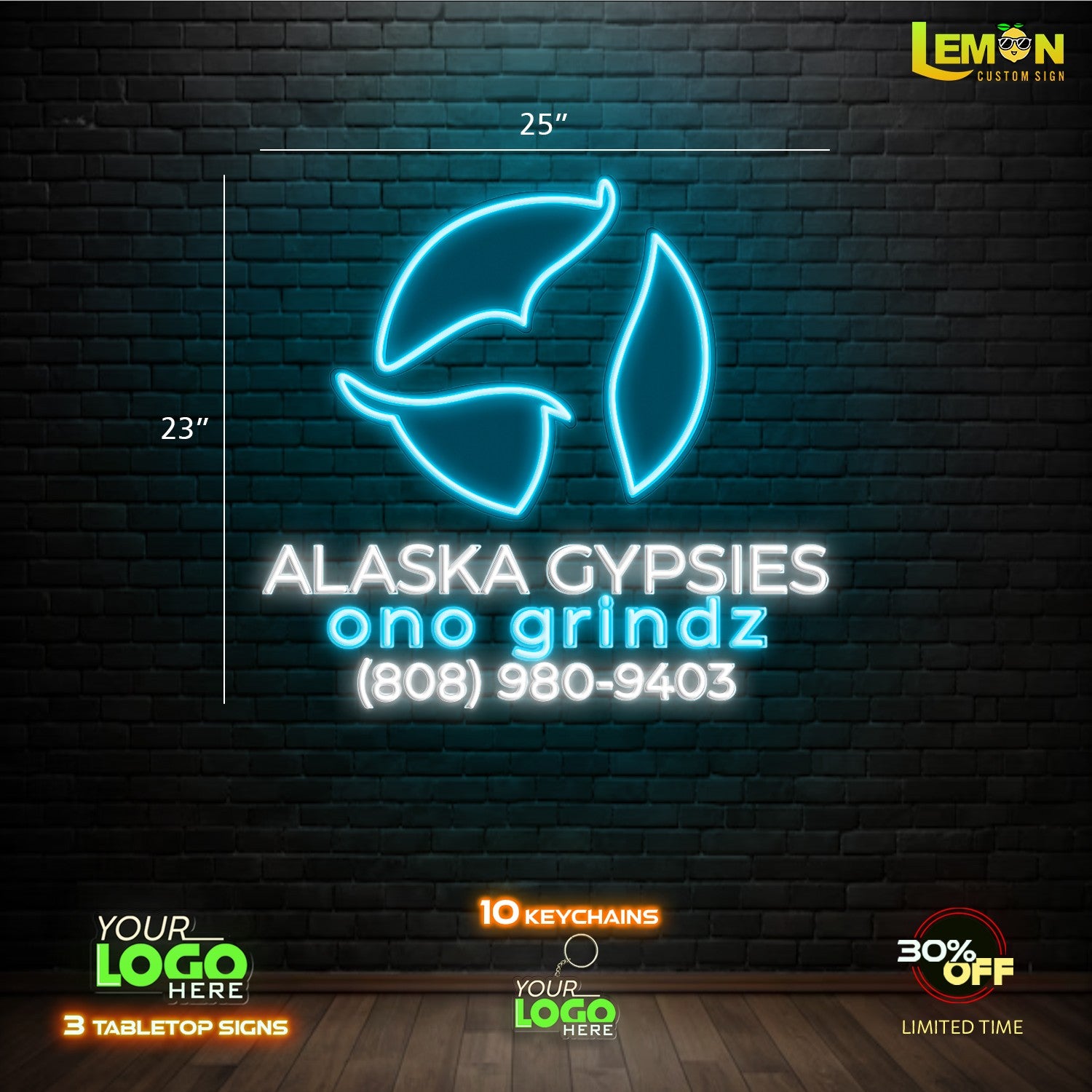 ALASKA GYPSIES | LED NEON SIGN