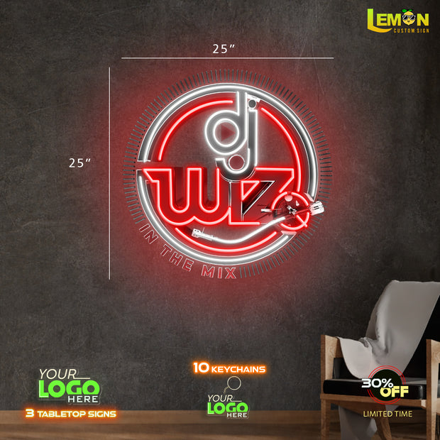 DJ Wiz | LED NEON SIGN