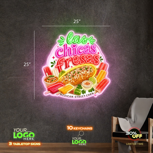 LAS CHICAS FRECAS | LED NEON SIGN