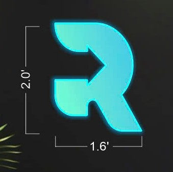 LOGO R | LED NEON SIGN (11 SIGNS)