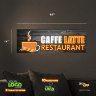 CAFFE LATTE | LED NEON SIGN