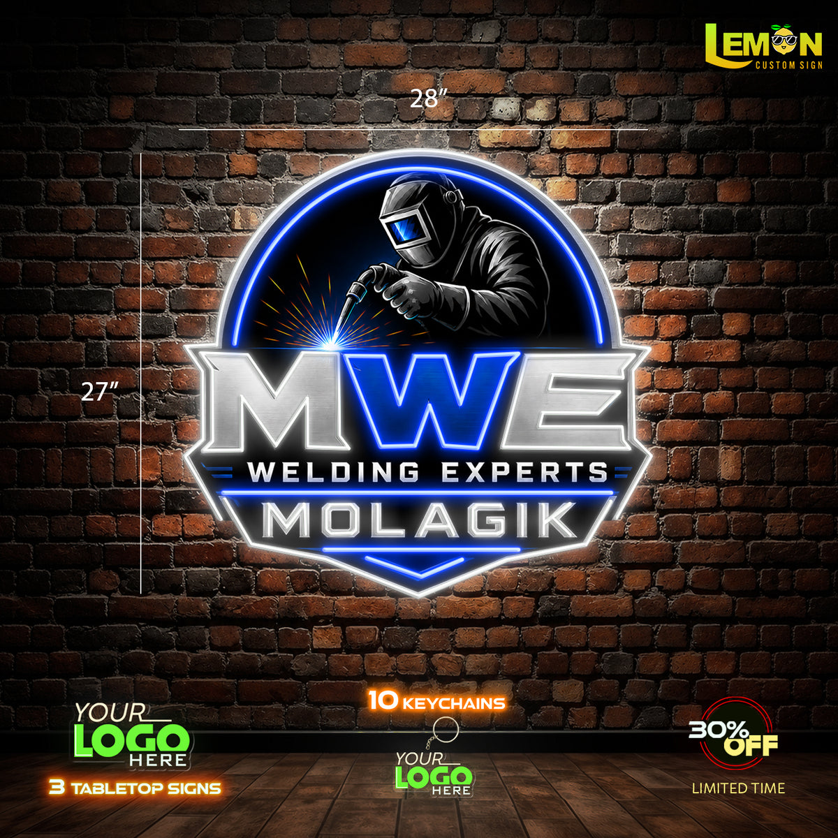 MWE WELDING EXPERTS | LED NEON SIGN