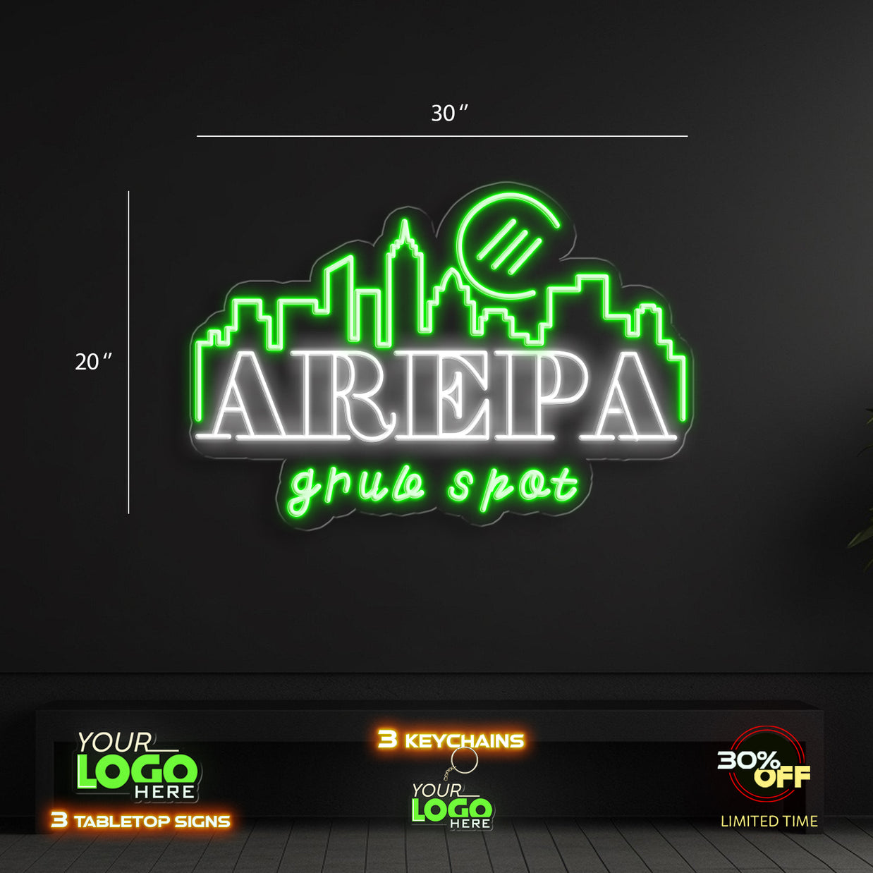 AREPA | LED NEON SIGN