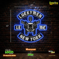 LUCKY MEN | LED NEON SIGN