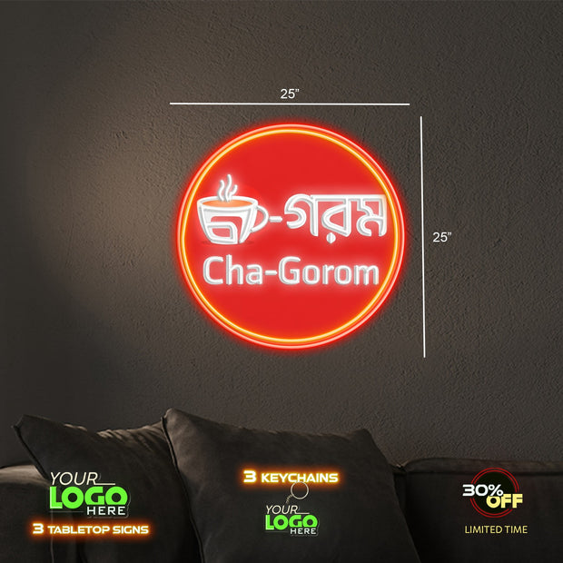 Cha Gorom | LED NEON SIGN