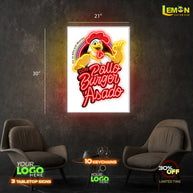 Don Pallo Burger Asado | LED NEON SIGN (OUTDOOR SIGN)