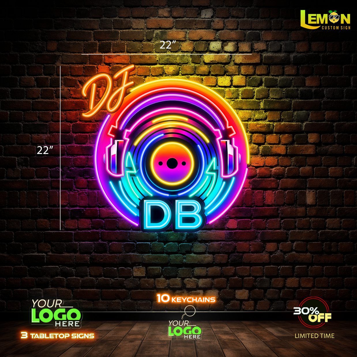 DJ DB | LED NEON SIGN