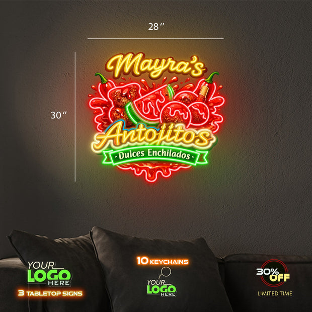 Mayra's Antojitos | LED NEON SIGN