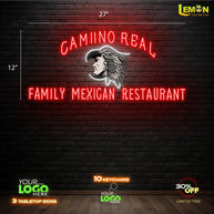 CAMIINO REAL | LED NEON SIGN ( 2 SIGNS)