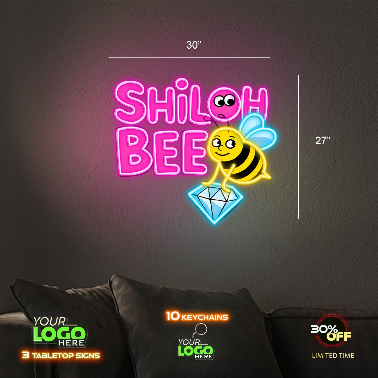 SHILOH BEE  | LED NEON SIGN