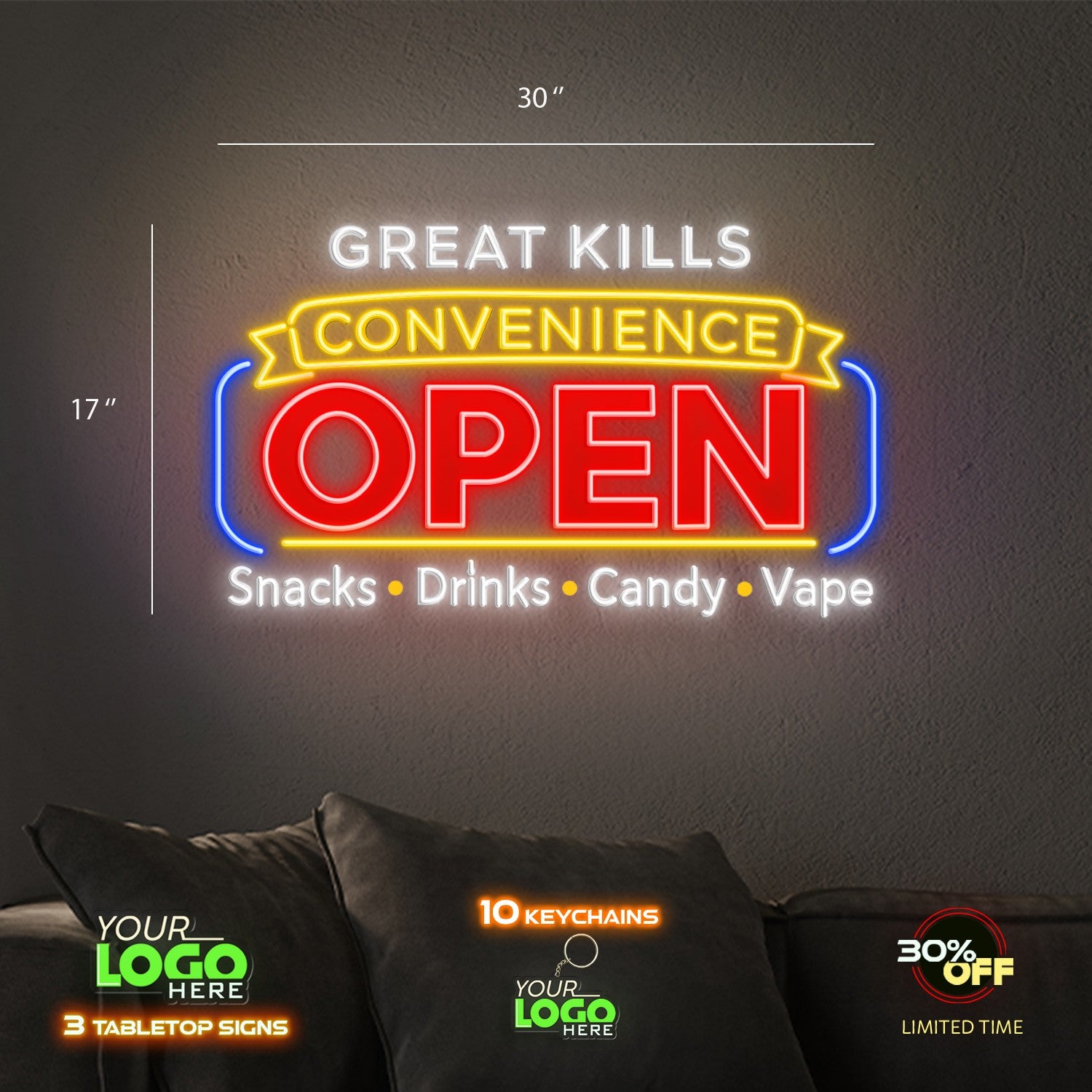 Great Kills Convenience | LED NEON SIGN